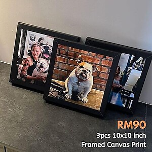 10x10inch (25x25cm) Square Canvas Print