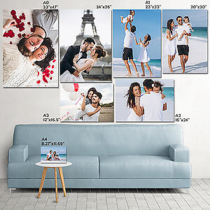 Poster Print Landscape - Upload Your Own