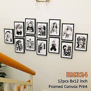 8x12inch (20x30cm) Portrait Canvas Print