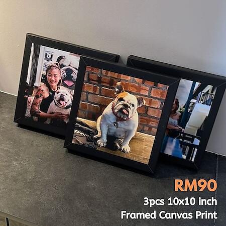 10x10inch (25x25cm) Square Canvas Print