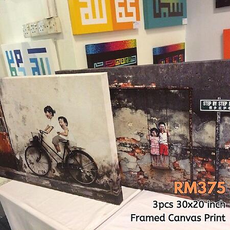 3 Pieces 30x20inch (76x50cm) Landscape Canvas Print